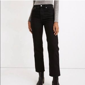 Madewell Slim Wide-Leg Jeans in Lunar Wash
